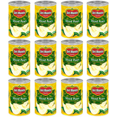 Del Monte sliced Bartlett pears in heavy syrup cans ready-to-eat snack