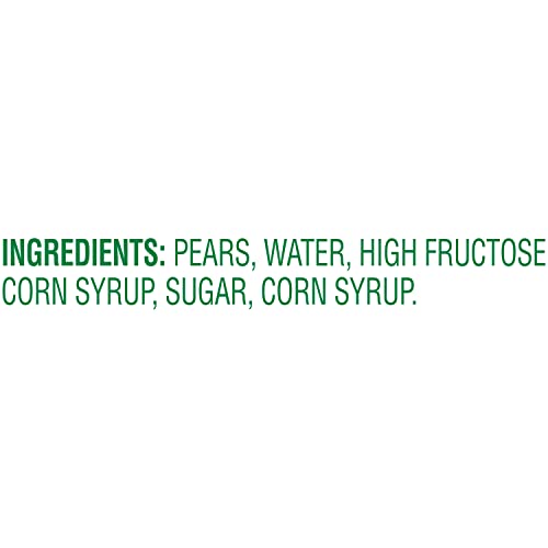 Del Monte label closeup highlighting peak ripeness and no artificial preservatives