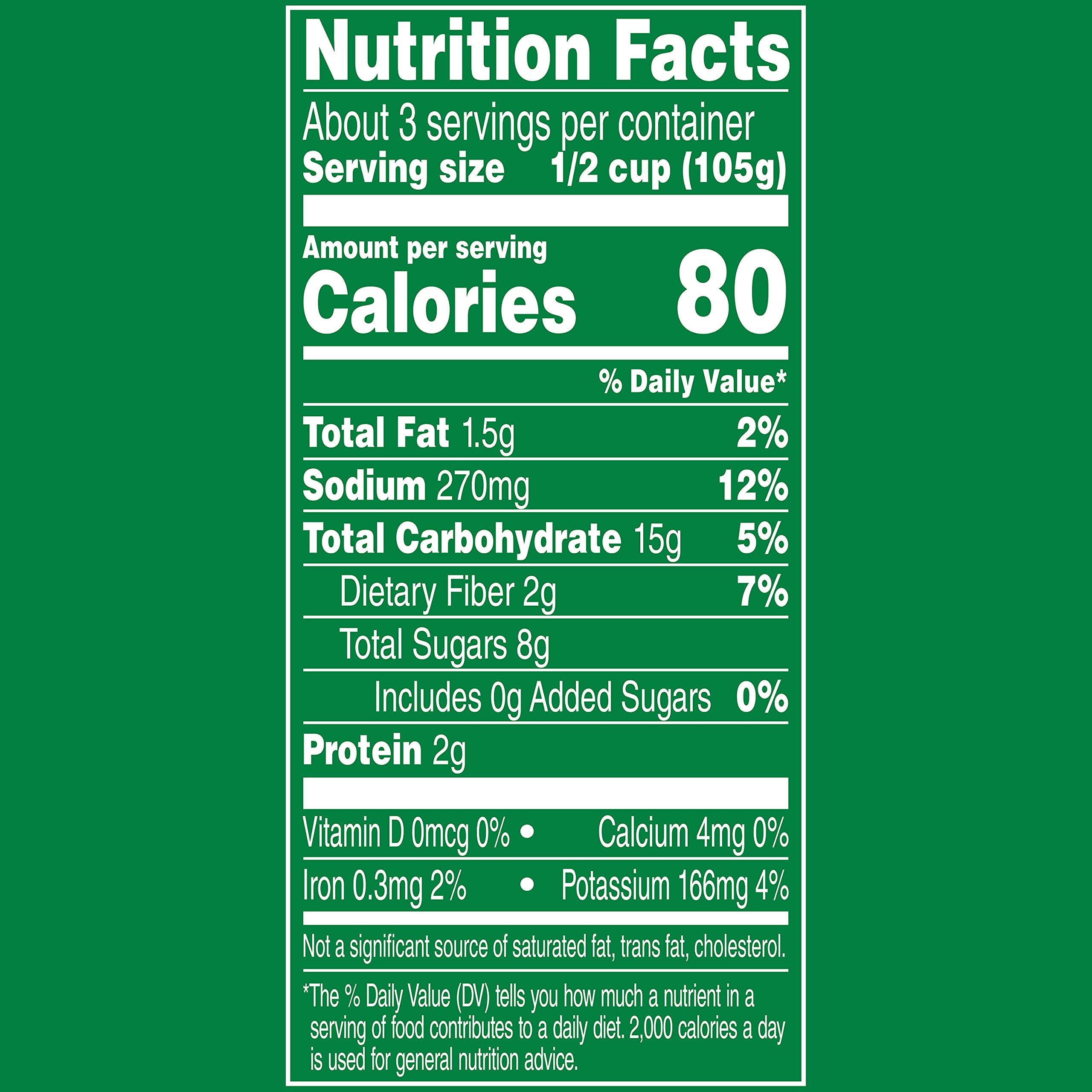 Del Monte Summer Crisp White Corn taste, naturally non-GMO and preservative-free.