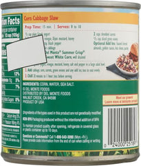 Del Monte Summer Crisp White Corn in salad, adds sweet, crisp texture.