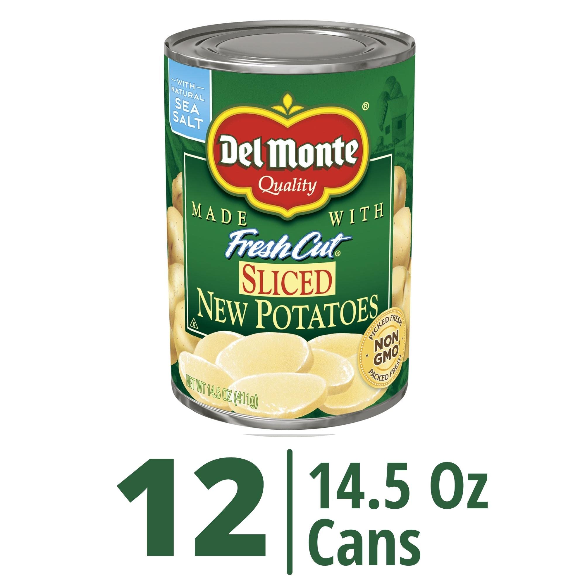 Potatoes packed with water and natural sea salt for flavor.