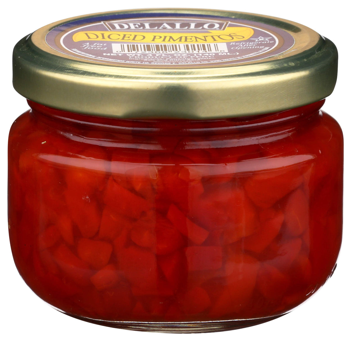 DeLallo diced pimentos add color and flavor to salads and antipasti.