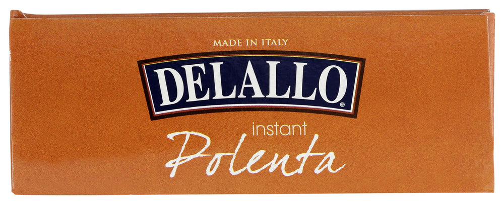 DeLallo Instant Polenta topped with parmesan, a cozy weeknight option.