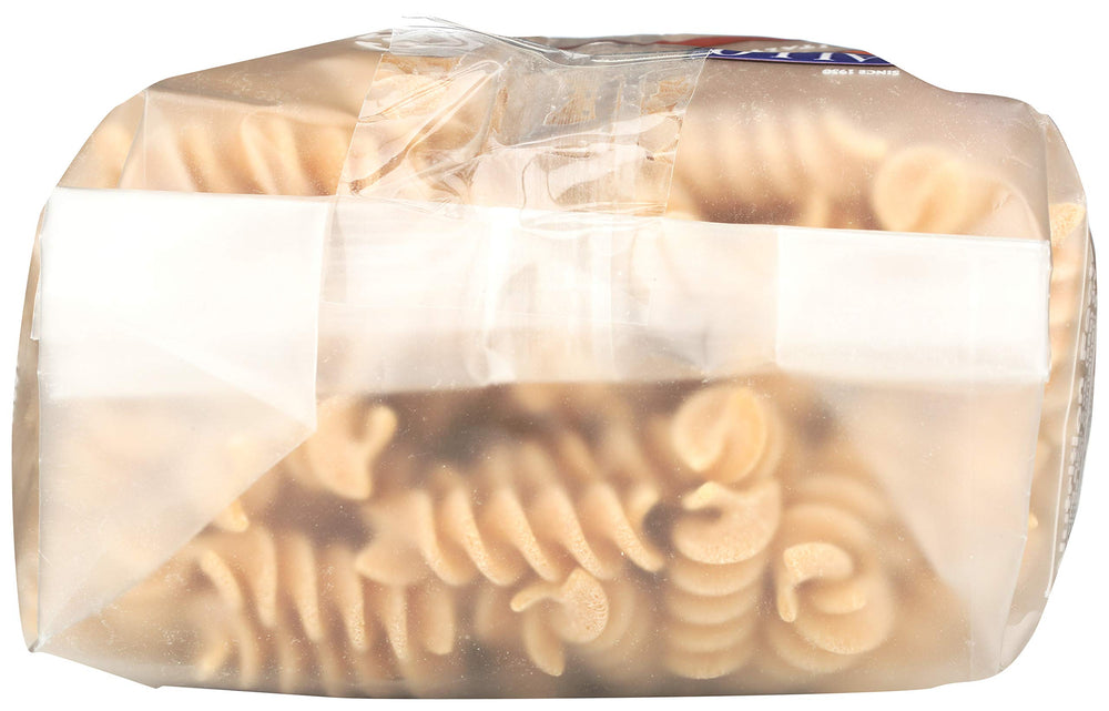 DeLallo Whole Wheat Fusilli #27 packaging dimensions for storage.