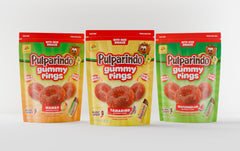 De la Rosa Pulparindo Gummy Rings Tamarind — bold tangy bite with mild spice