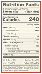 Deliciously Ella oat bar packaging—four bars in a convenient on-the-go pack.