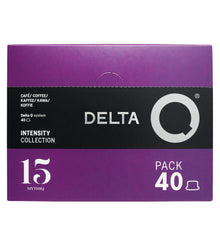 Delta Q MythiQ XL pack front view for quick premium espresso.