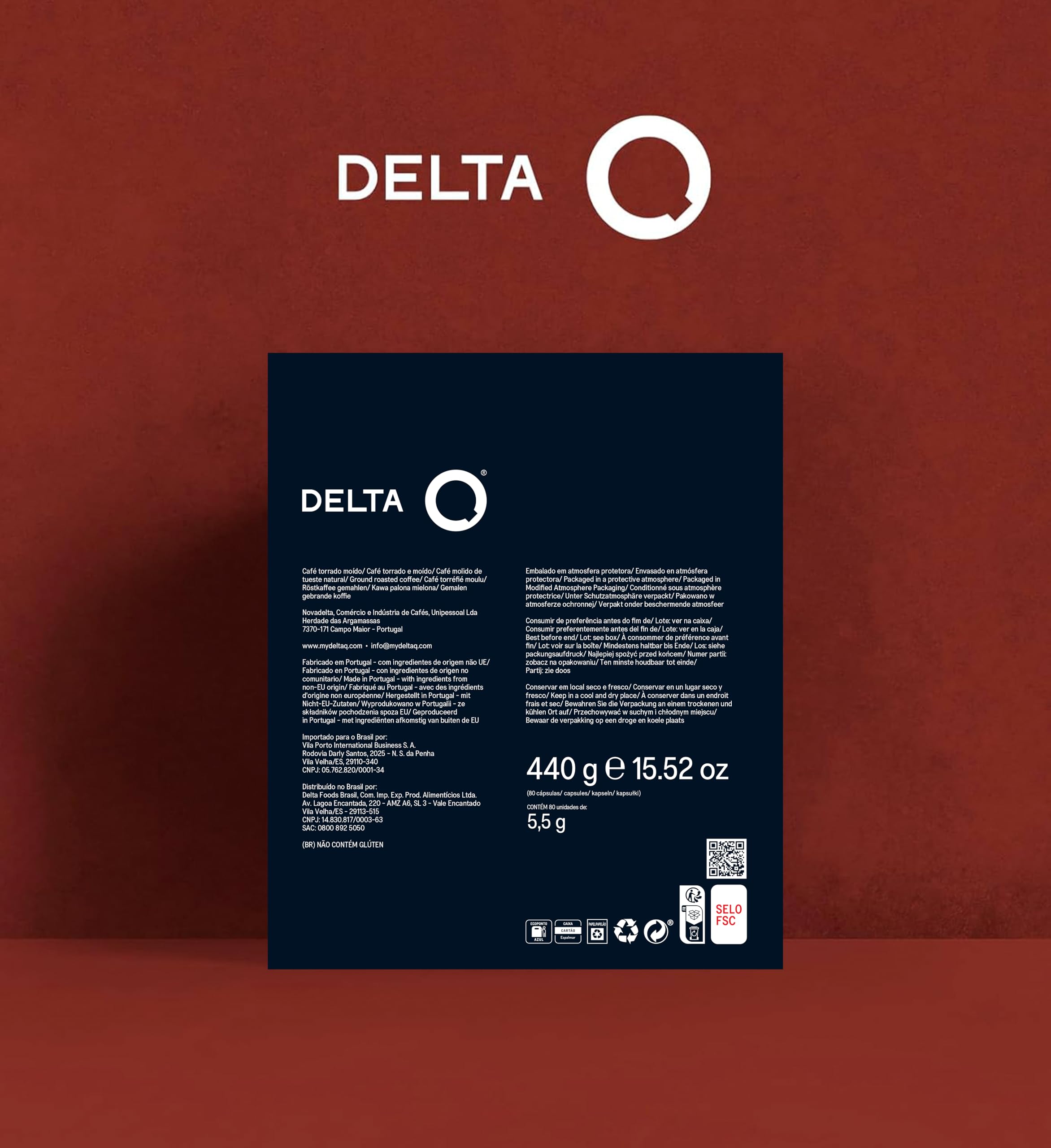 Delta Q Qalidus crema detail highlights rich texture