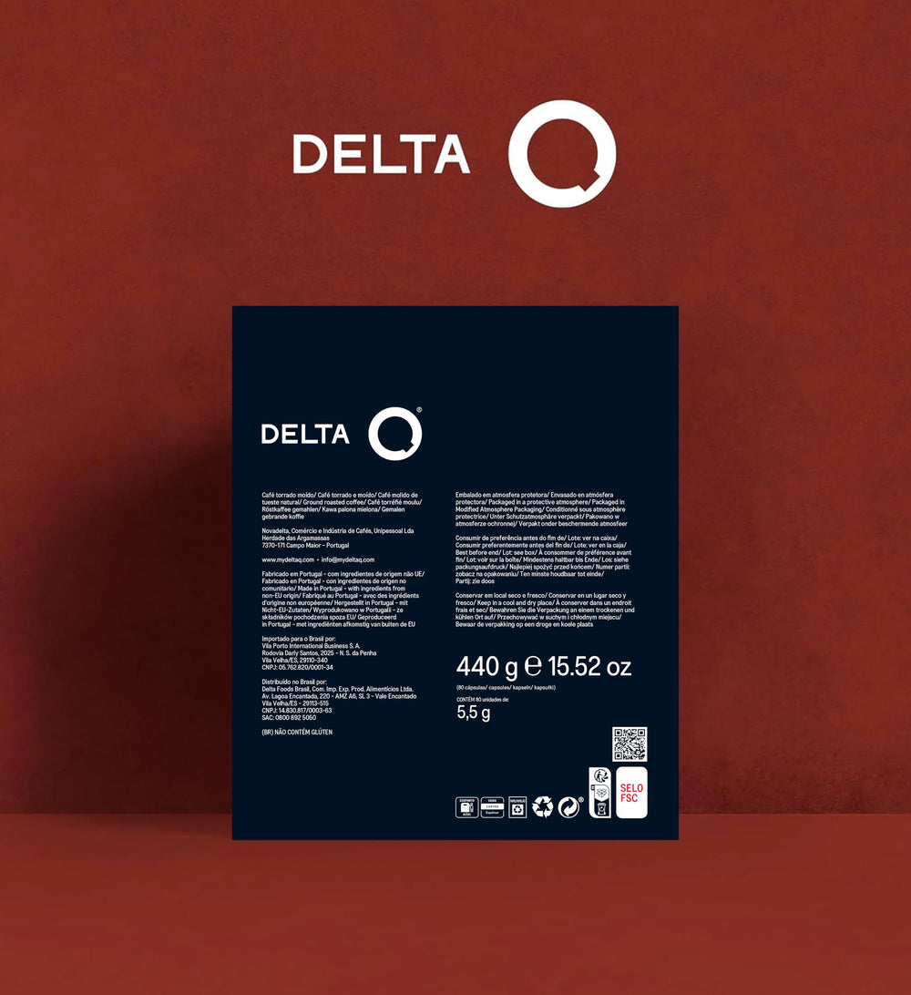 Delta Q Qalidus crema detail highlights rich texture