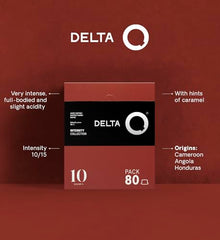 Delta Q Qalidus espresso cup shows bold body and caramel notes