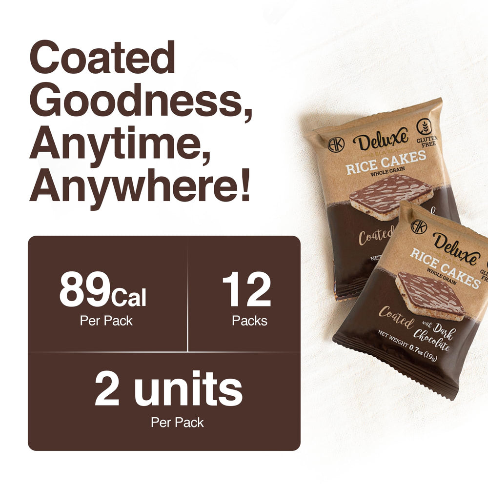 Deluxe & Bla Bla whole grain rice cakes deliver fiber-rich crunch for balanced snacking.