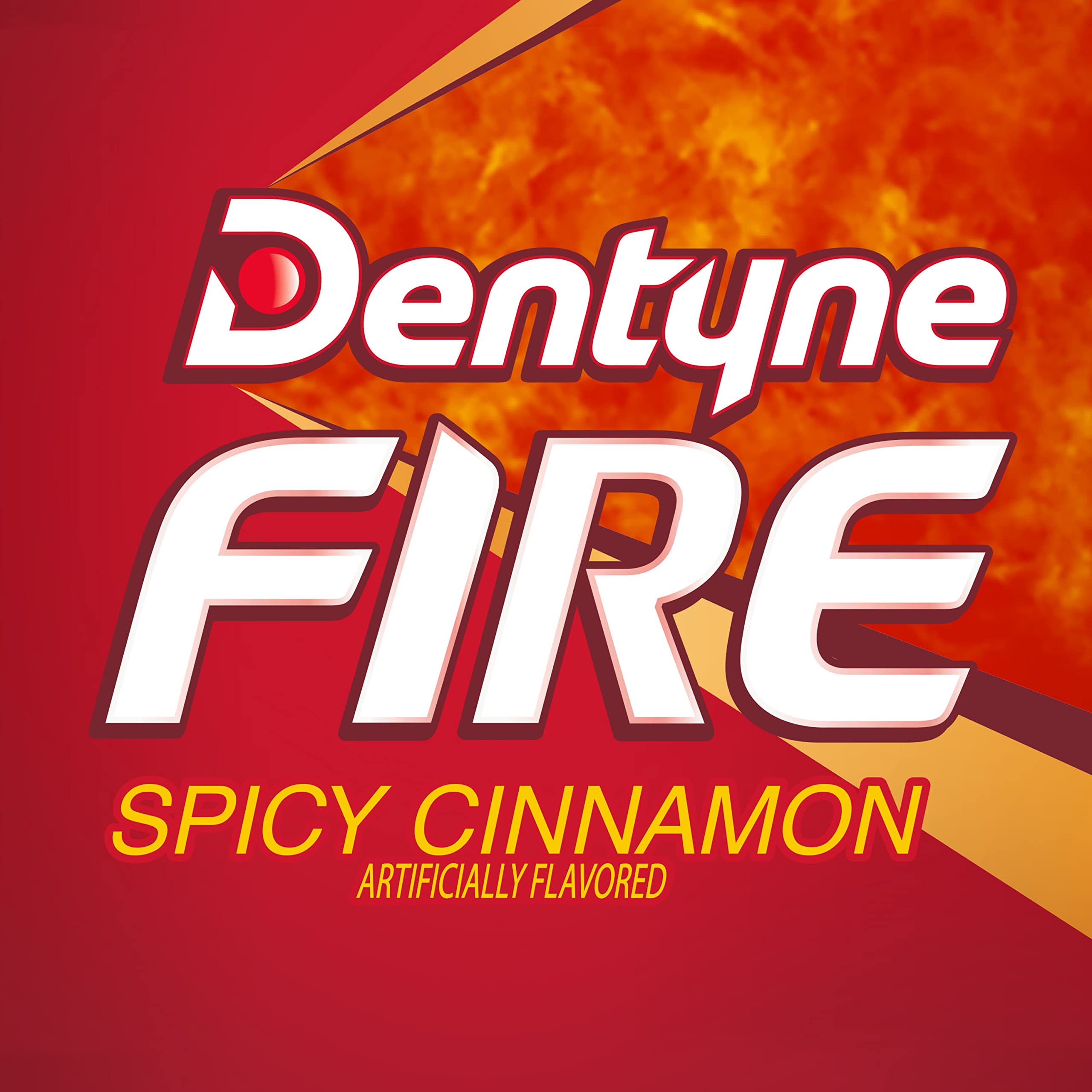 Easter basket idea with Dentyne Fire Spicy Cinnamon gum packs.