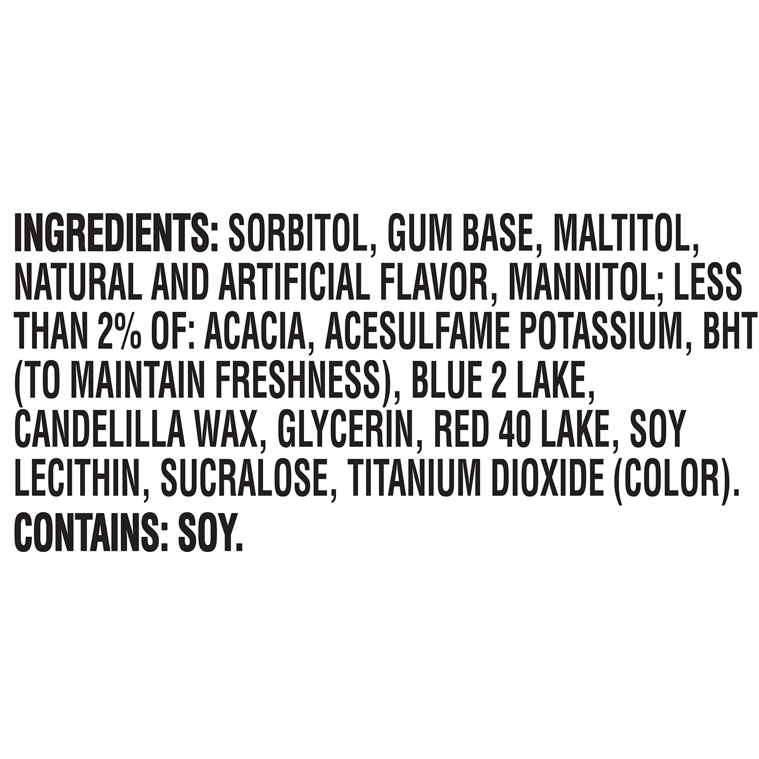 Dentyne Fire packaging close-up highlighting bold flavor and sugar-free formula.