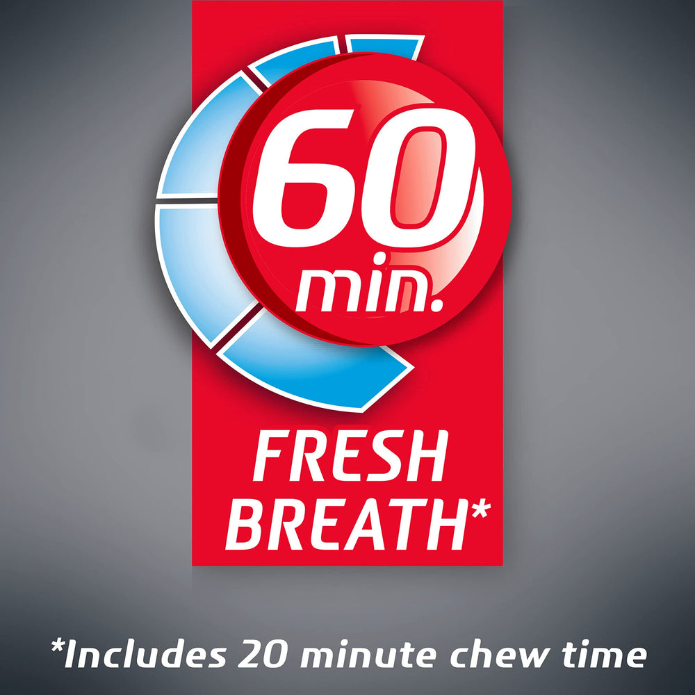 Dentyne Ice Arctic Chill gum in car glovebox for quick use