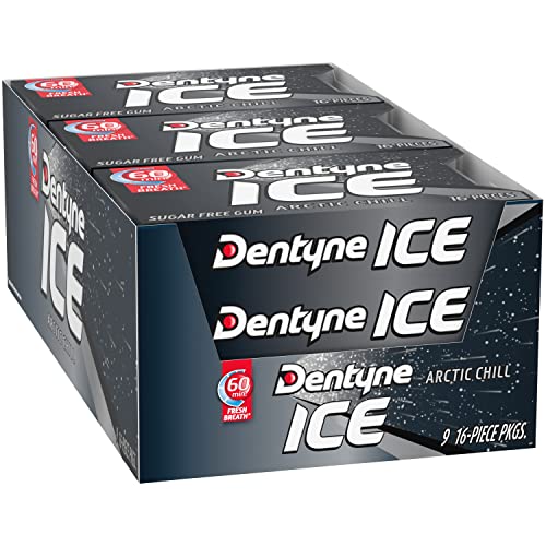 Dentyne Ice Arctic Chill stackable packs ready for sharing