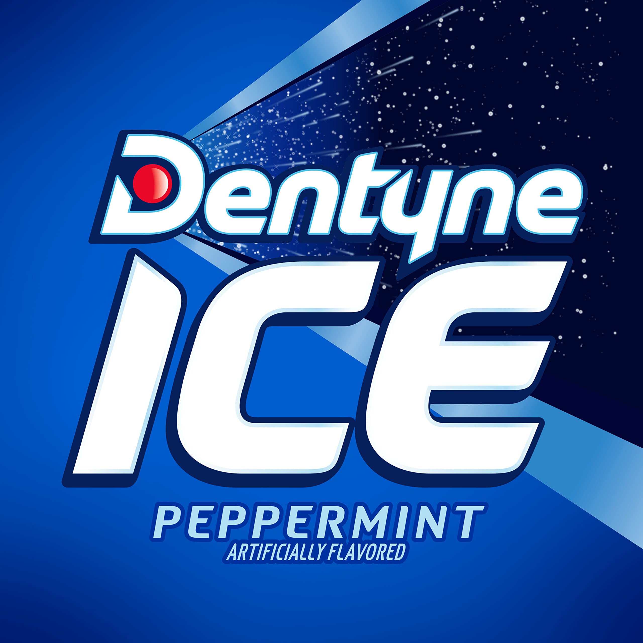 Dentyne Ice Peppermint breath-freshness on the go.