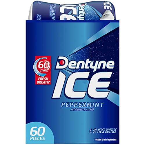 Dentyne Ice Peppermint meeting-ready breath freshener.