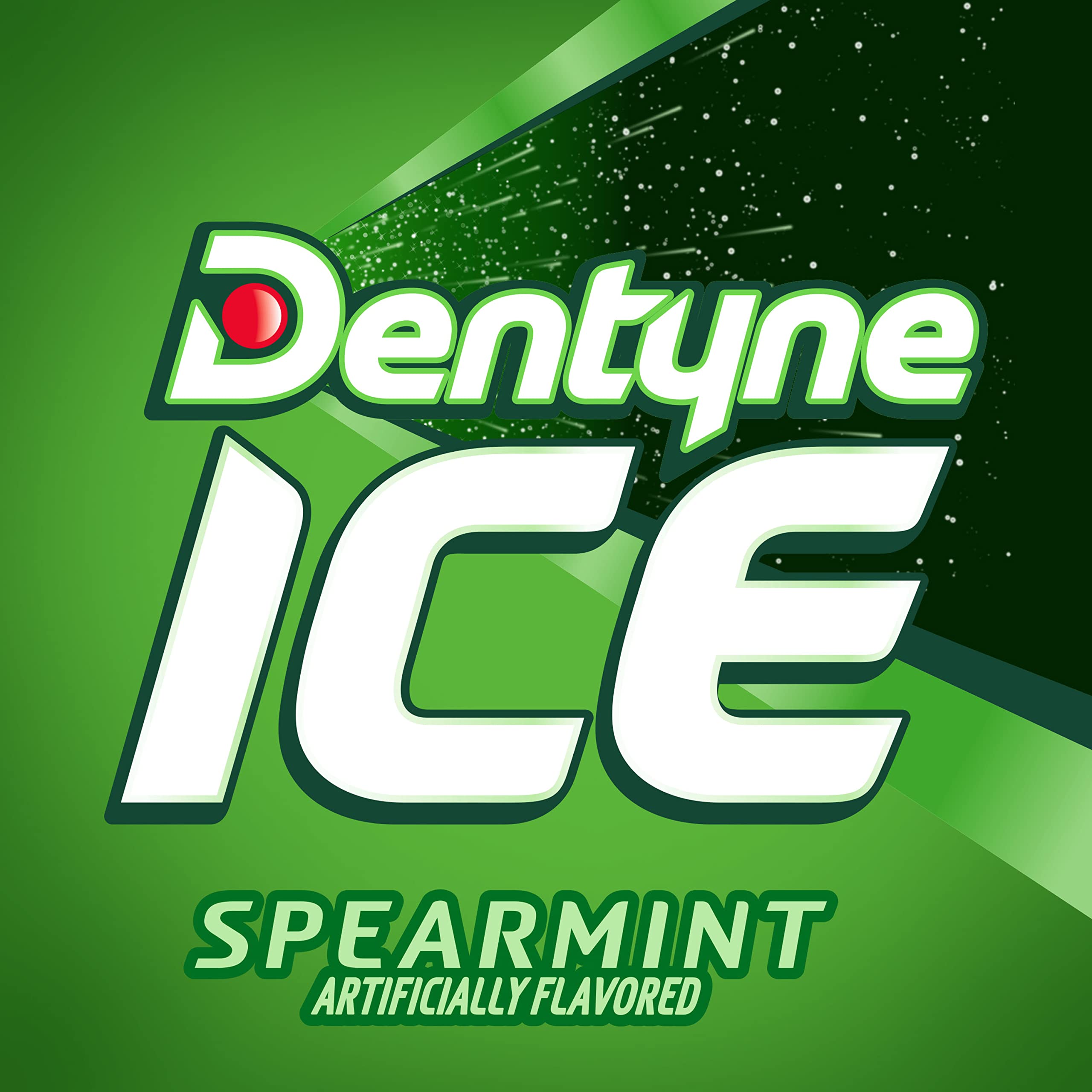 Sugar-free Dentyne Ice Spearmint supports confident, fresh breath.