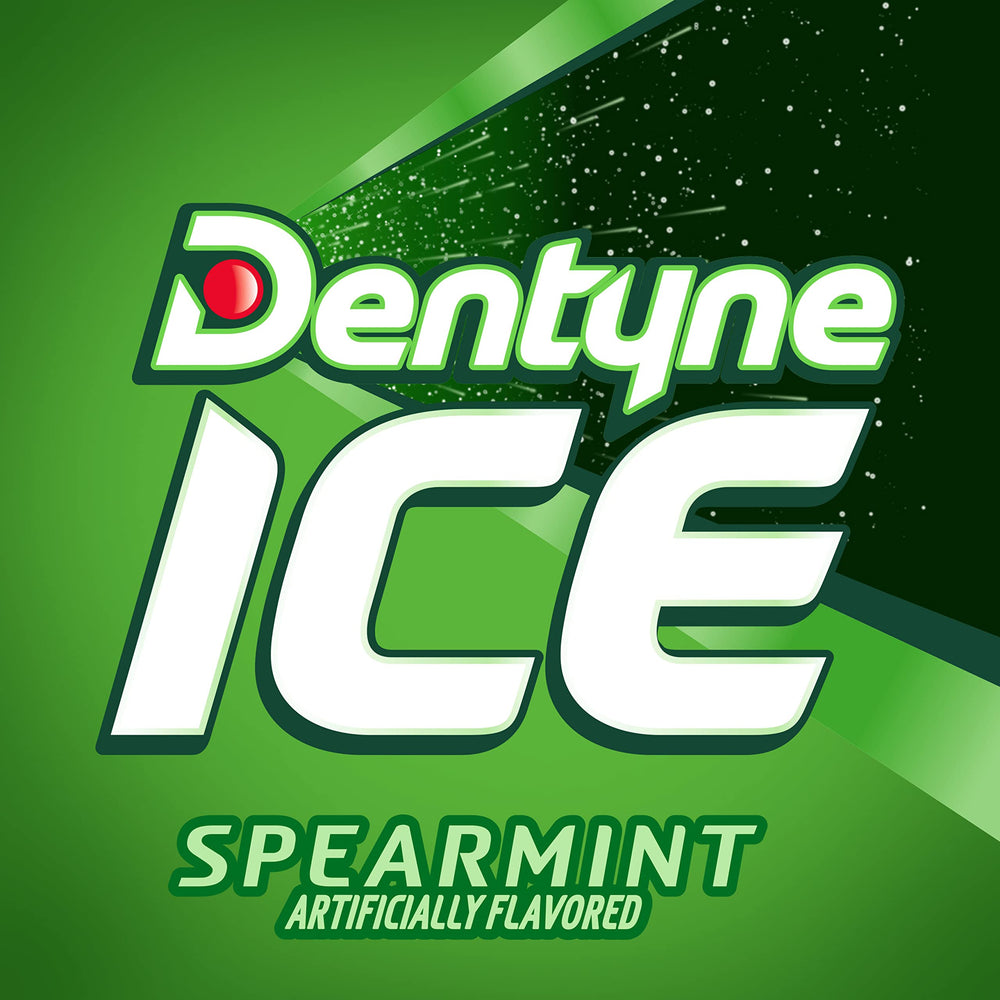 Sugar-free Dentyne Ice Spearmint supports confident, fresh breath.