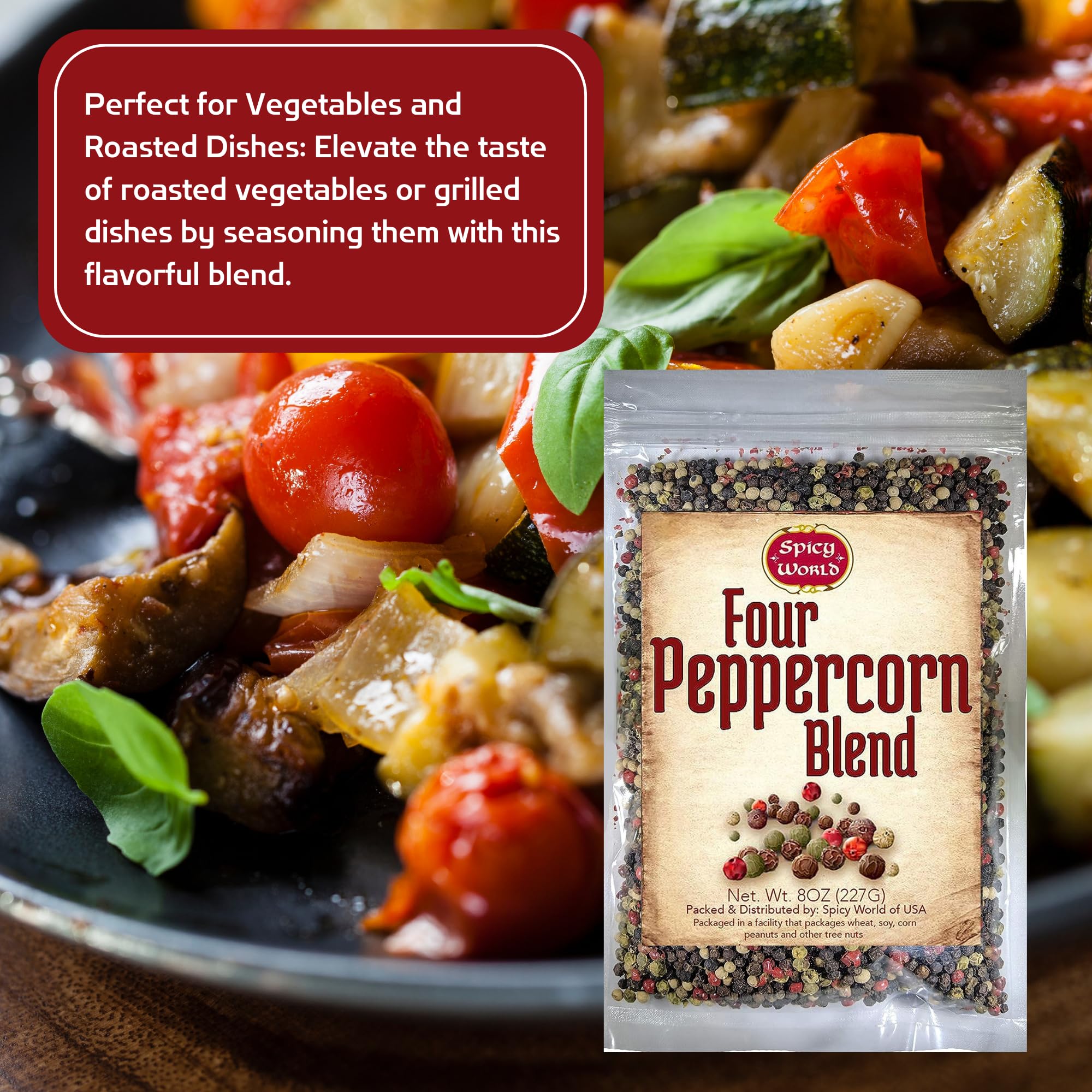 Denver Spice steam sterilized peppercorns ensure clean flavor base