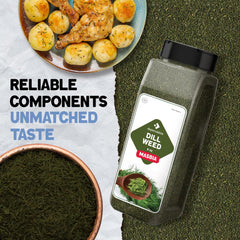 Dependable Foods dill weed kosher-certified option supports diverse dietary plans.