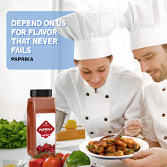 Dependable Foods Paprika easy-dispensing-lid enables mess-free flavor boosts