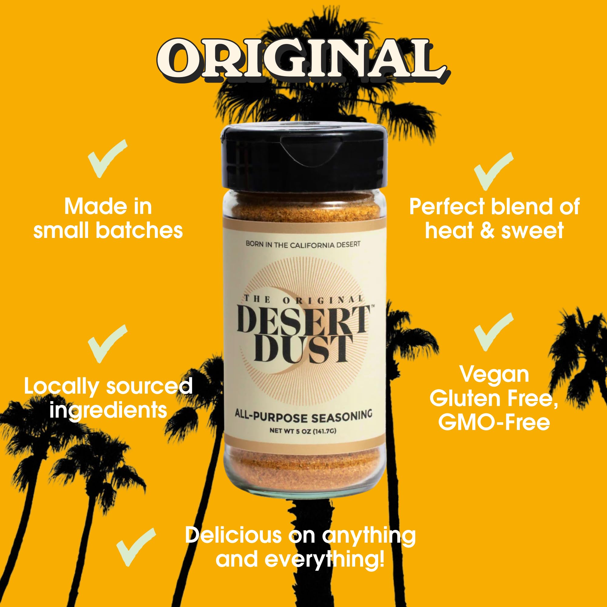 Desert Dust versatile seasoning for home cooks and grill masters.