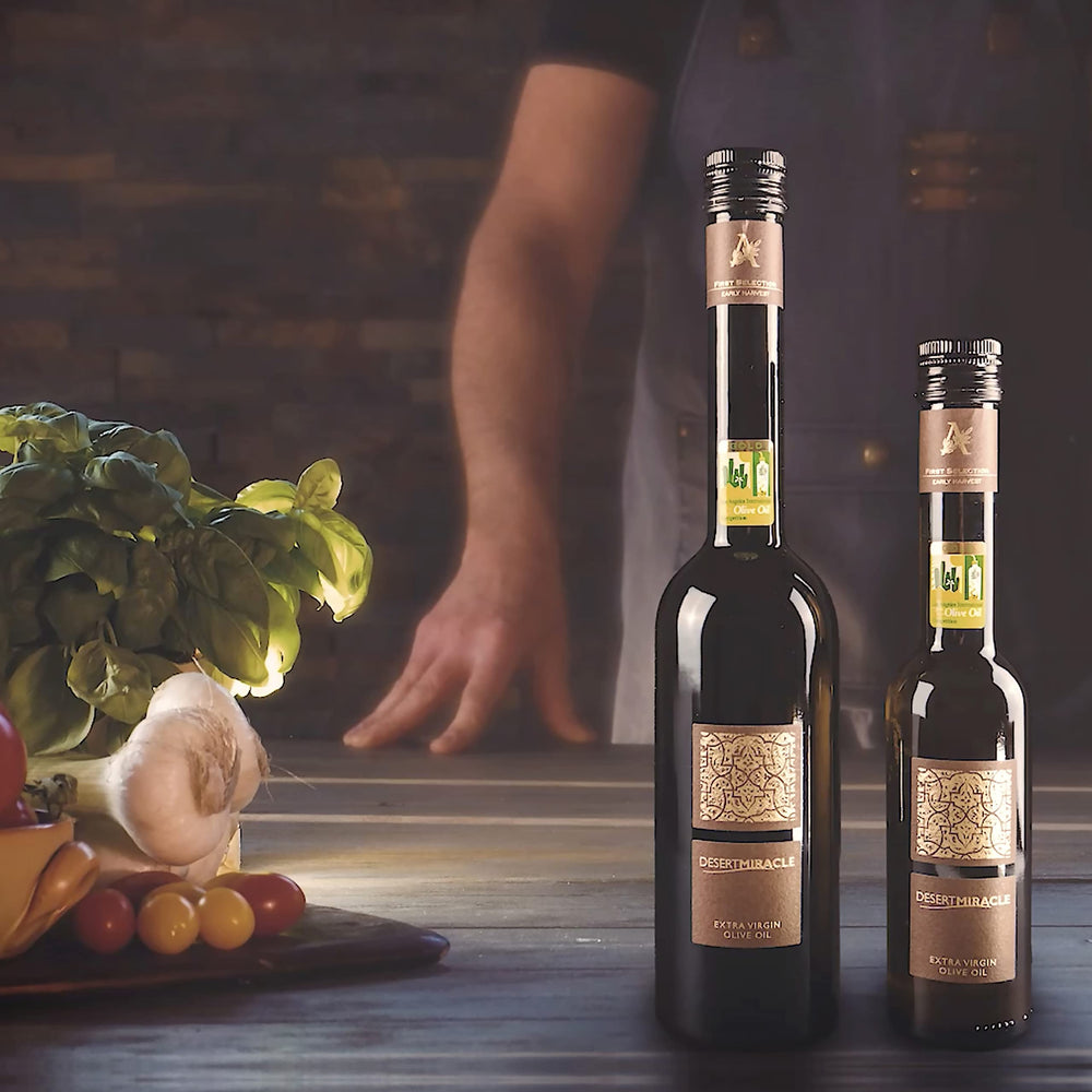 DESERTMIRACLE olive oil dressing idea for versatile kitchen use