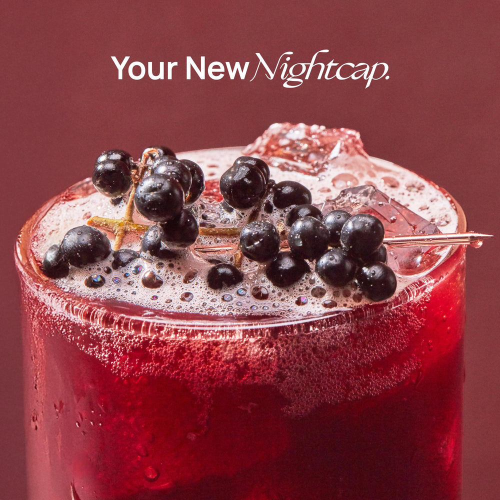 De Soi Purple Lune pairing ideas for berry-forward mocktail moments