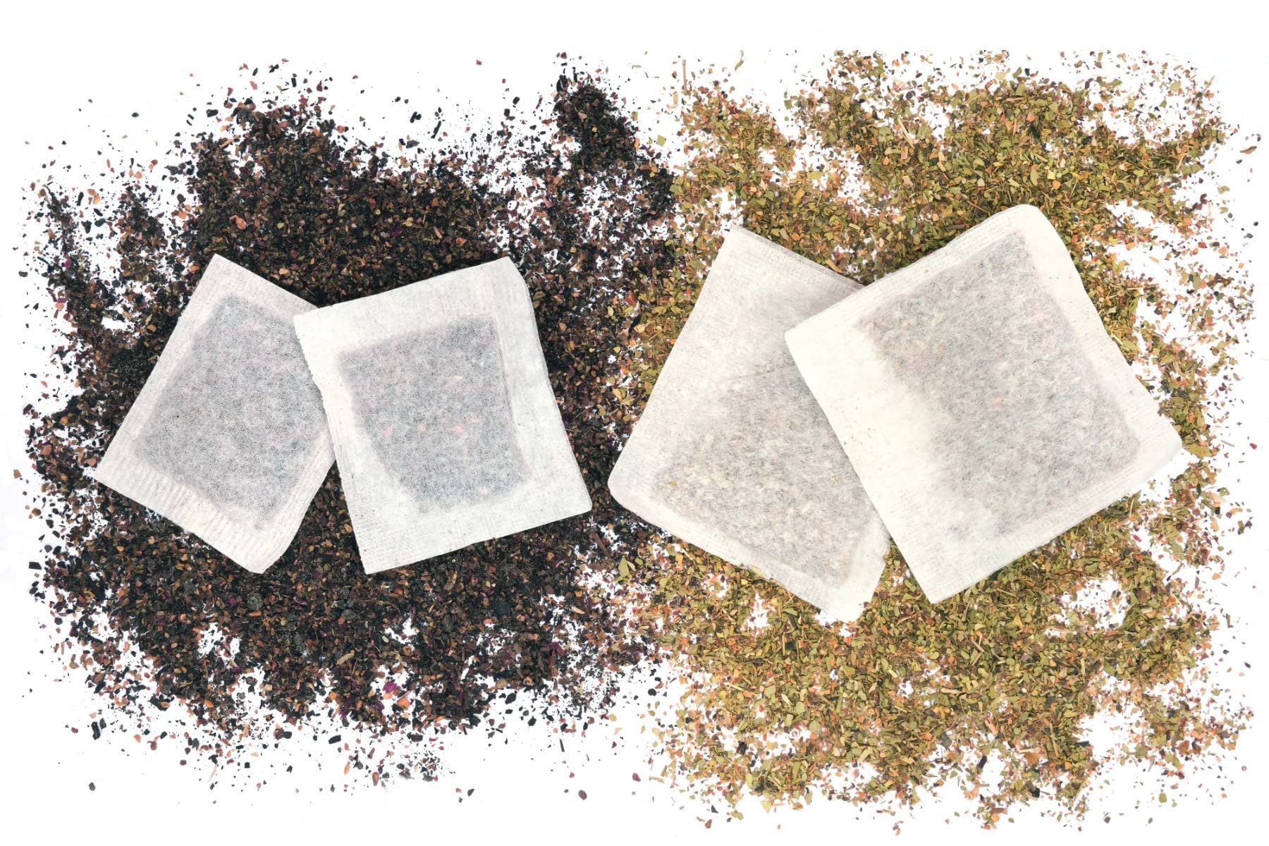 Detox Skinny herbal tea in a clear glass cup with aromatic calm