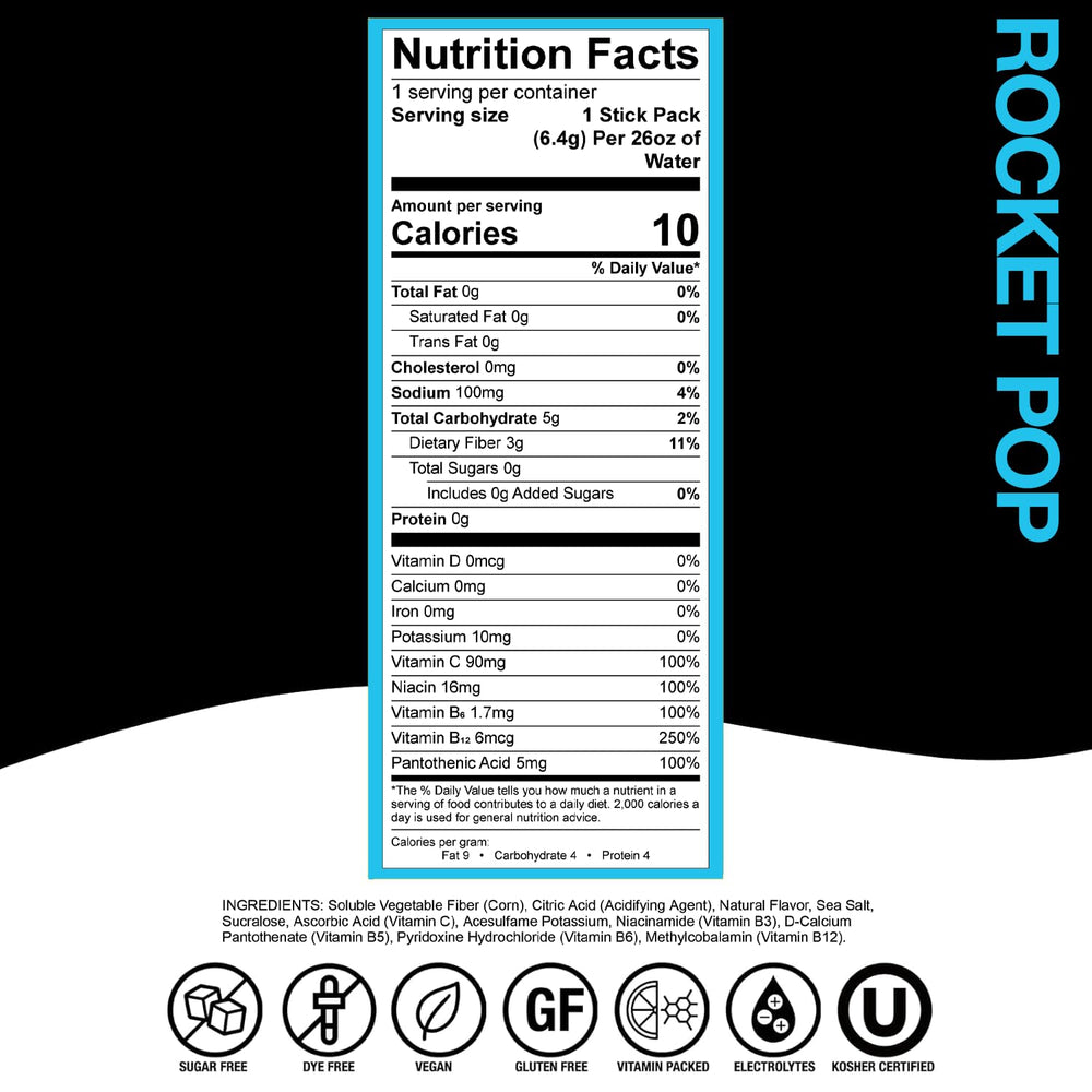 Devotion HydroFLEX in a glass of sparkling water offering a sugar-free flavor boost