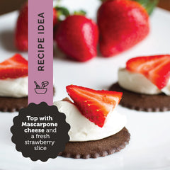 Dewey's Bakery Brownie Crisp box and cookies highlight bakery-fresh snacking potential.