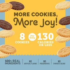 Dewey's Bakery Moravian cookie thin ingredients label emphasizes real ingredients.