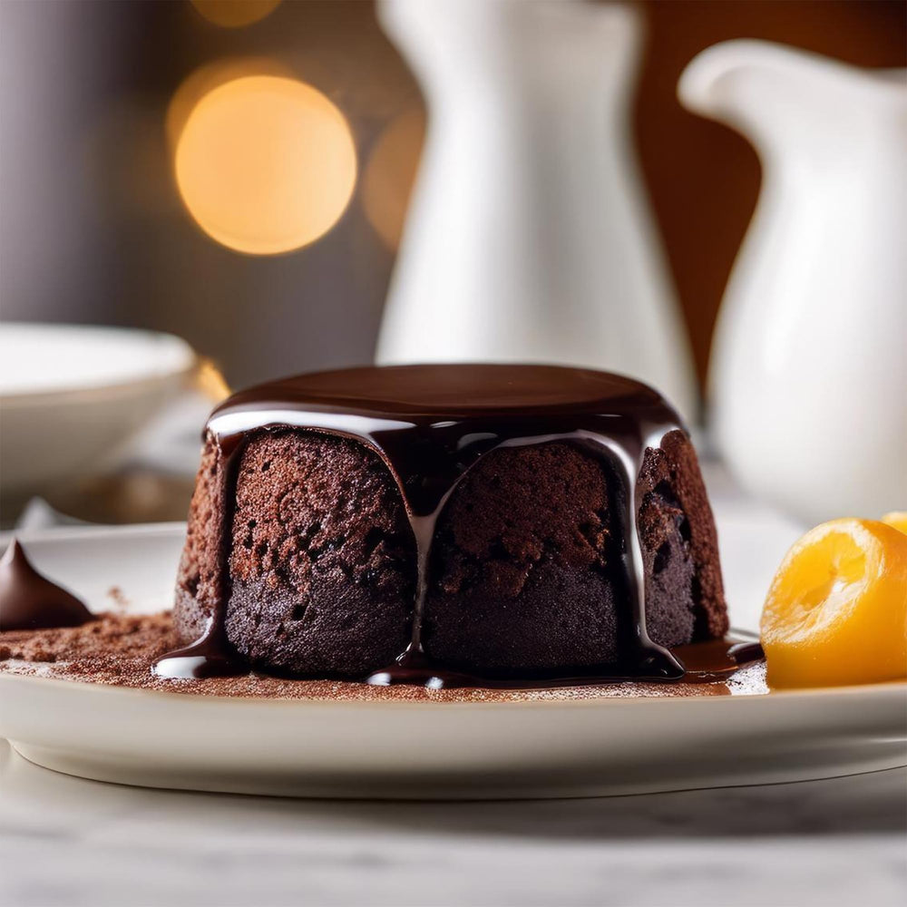 Diablo gift hamper featuring chocolate dessert sauce for gifting