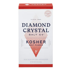 Diamond Crystal Kosher Salt packaging for easy storage in busy kitchens