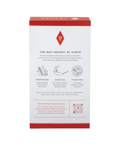 Diamond Crystal Kosher Salt with 53% less sodium by volume
