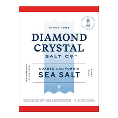 Diamond Crystal Sea Salt 2LB bag with front label, ready for kitchen use.