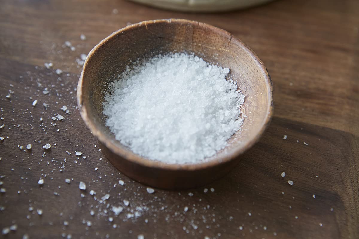 Diamond Crystal Sea Salt 2LB granular texture close-up for brining.