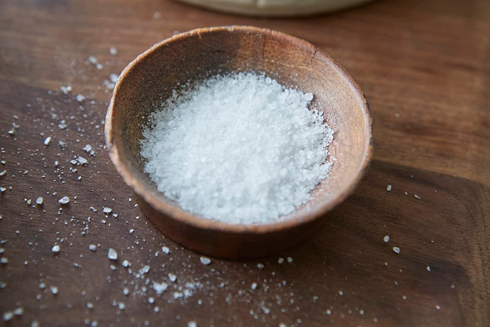 Diamond Crystal Sea Salt 2LB granular texture close-up for brining.