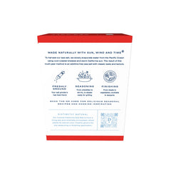 Diamond Crystal Sea Salt 2LB salt crystals pouring for quick seasoning.