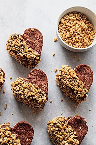 Diamond of California chopped walnuts sprinkled for baking