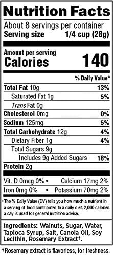 Diamond of California walnuts poured onto oatmeal for flavor and crunch.