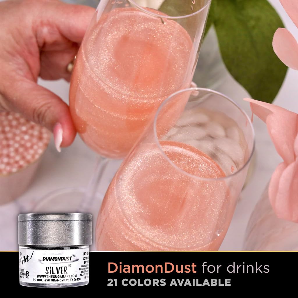 DiamonDust packaging in a 4g jar enables tidy storage and easy use.