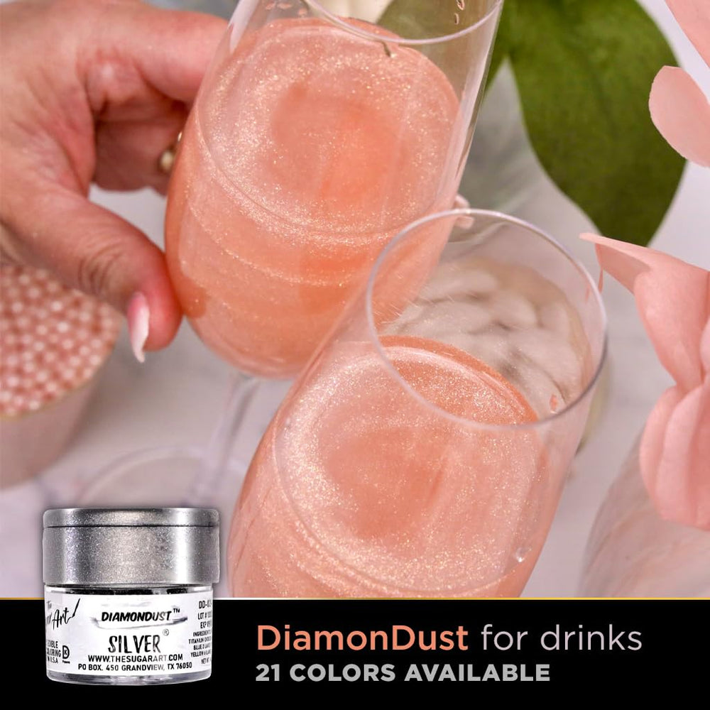 DiamonDust packaging in a 4g jar enables tidy storage and easy use.