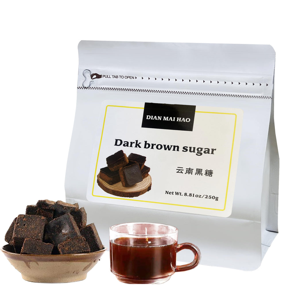 DIAN MAI HAO dark brown sugar crystals with rich caramel aroma for baking
