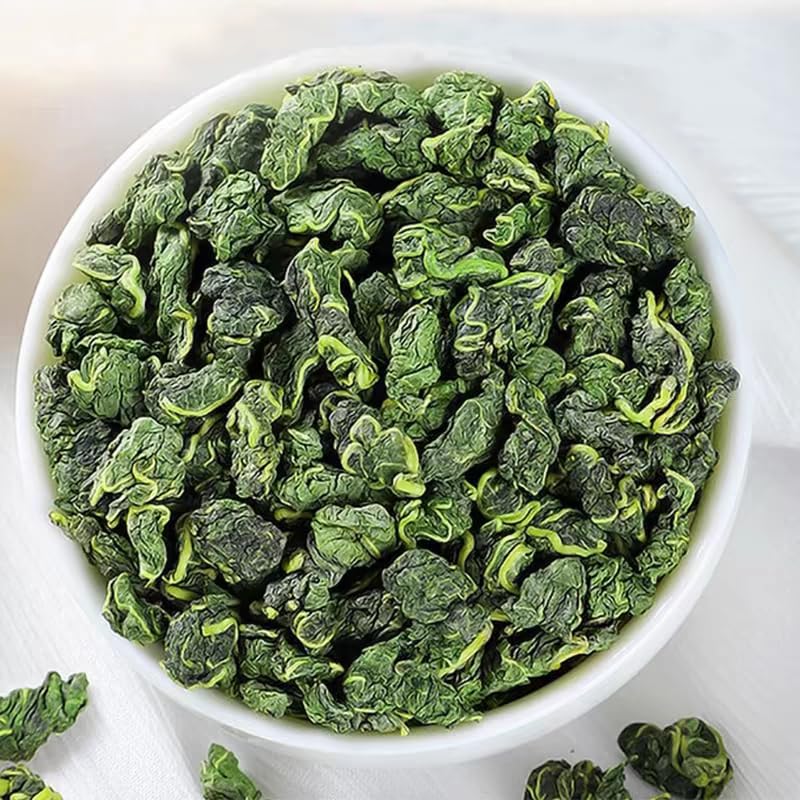 DIAN MAI HAO mulberry leaves tea in cup ready to steep.