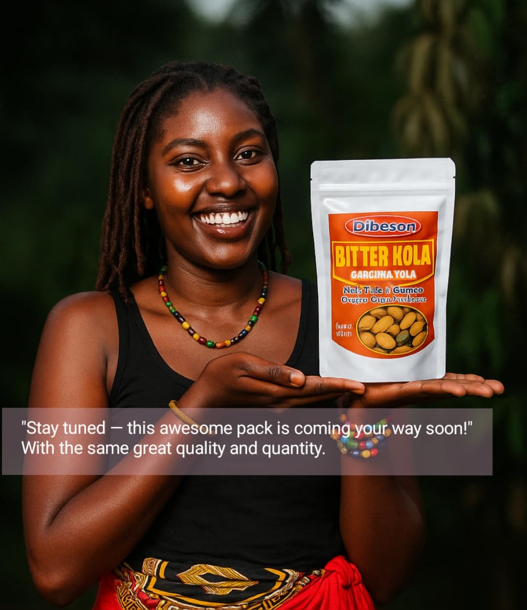 Dibeson Garcinia kola snack idea suitable with tea or coffee