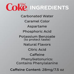 Condensation on a Diet Coke can showing sparkling bubbles.