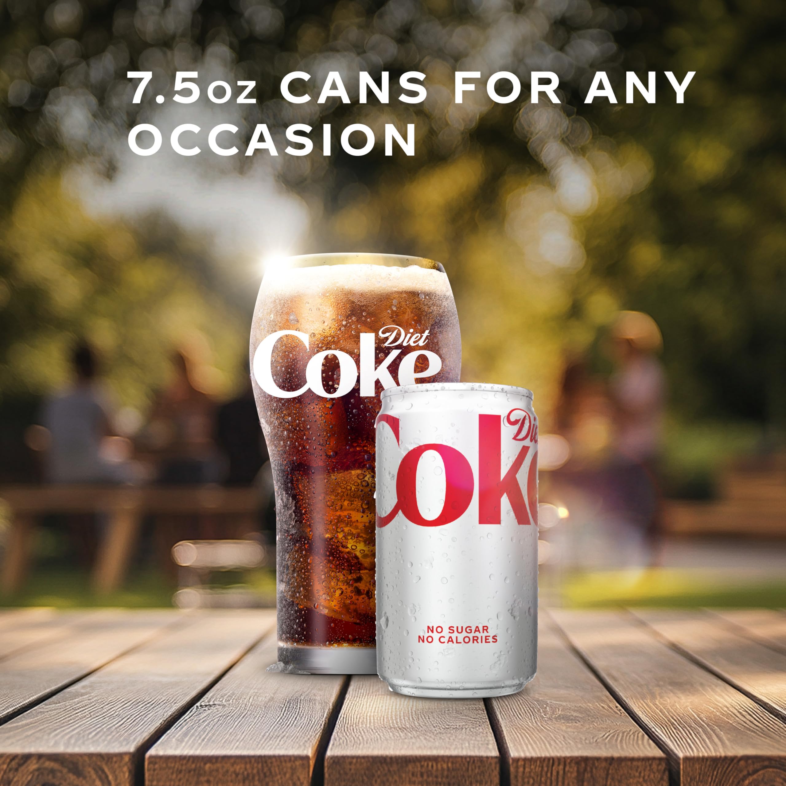 Display of Diet Coke flavor varieties for tasting sessions.