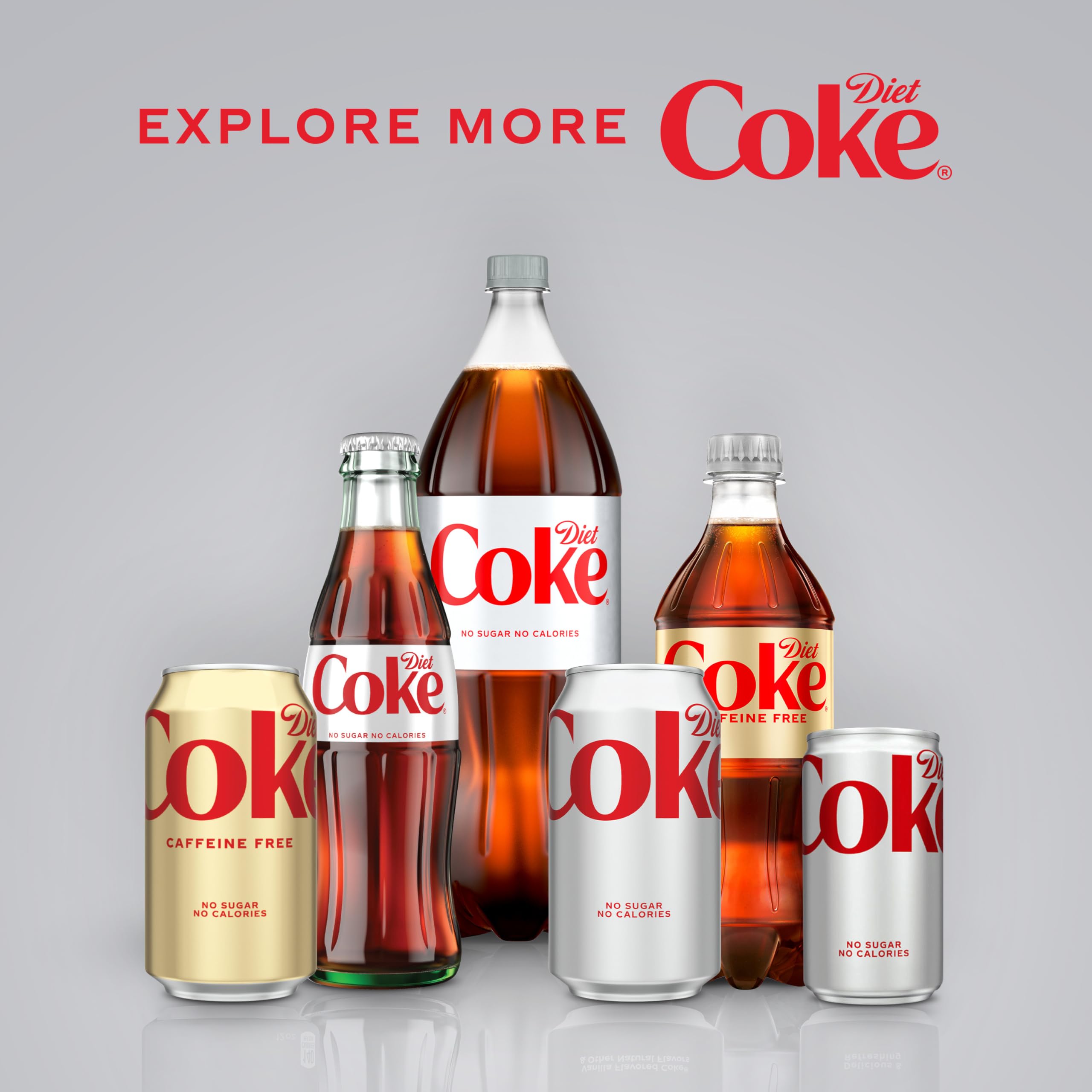Diet Coke label close-up highlighting the brand.